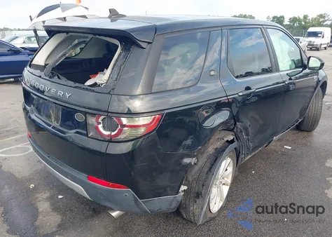 2016 Land Rover Discovery Sport Hse from USA, damaged, VIN SALCR2BG0GH549145